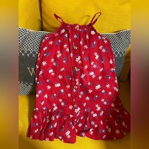 Old Navy floral Red Girl Toddler Dress size 2T